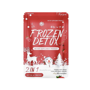 Frozen Detox Capsules 2 in 1 detox and Fiberry